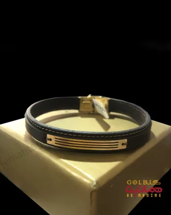 دستبند چرم شبنم